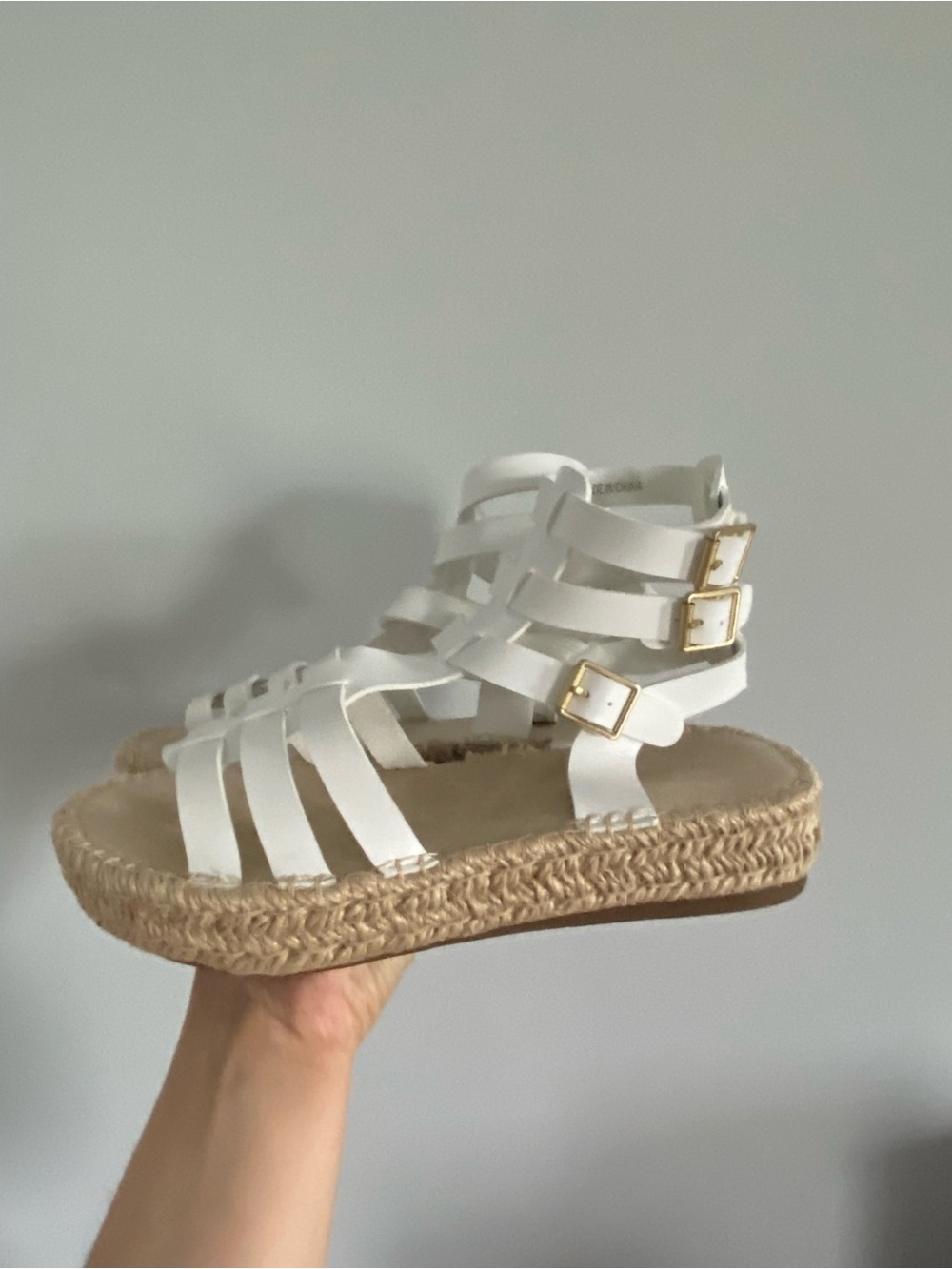American Eagle Espadrille Gladiator Sandals Wedge NWOT